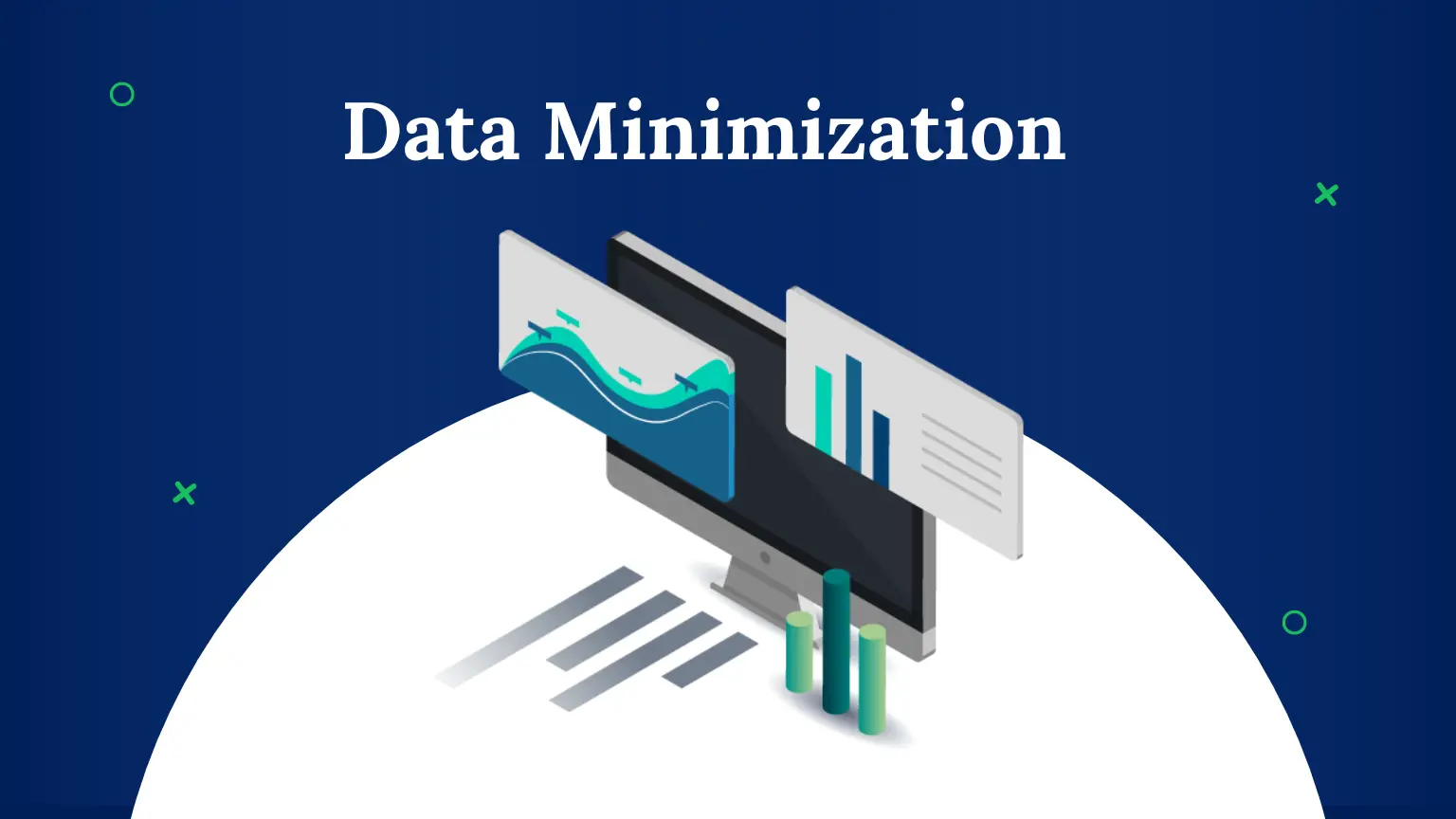 a computer screen showing data minimization