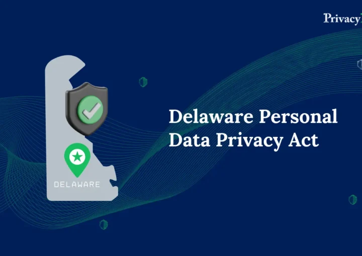 delaware personal data privacy act with map